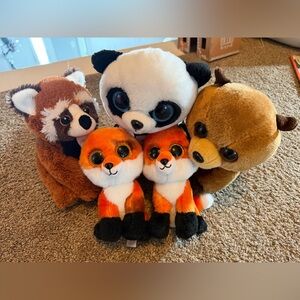Plush Animal Toy Set of 5